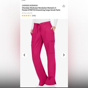 Cherokee Workwear Women's Scrub Pants